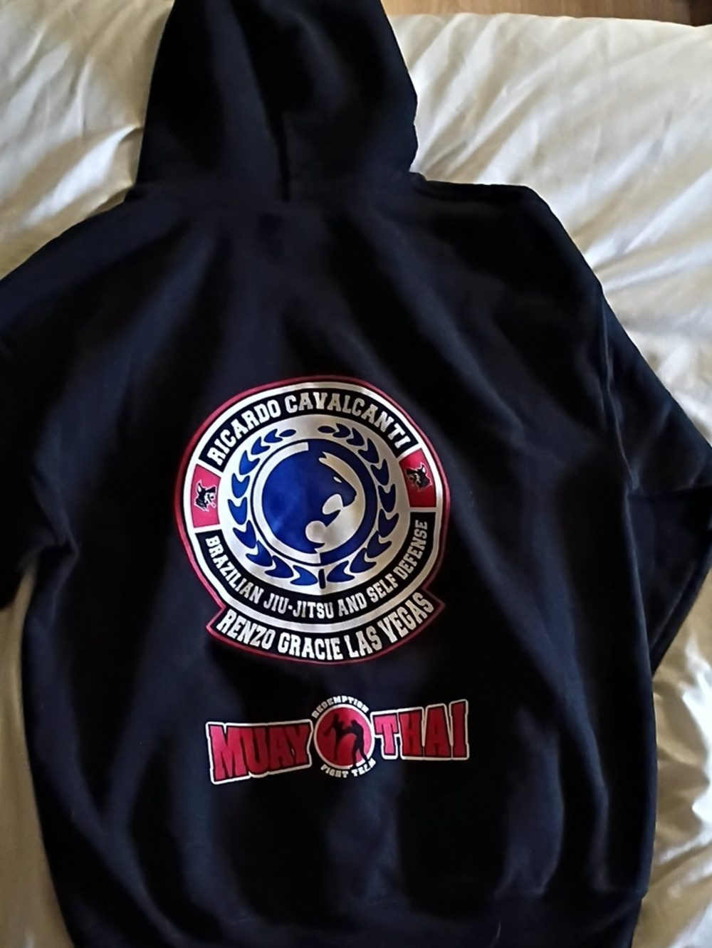 Ricardo Cavalcanti Black Muay Thai & Brazilian Jiu-Jitsu Hoodie